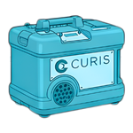icon showing CURIS generator for vapor whole space disinfection